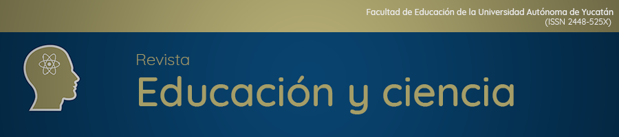 Revista "Educación y ciencia" de la Facultad de Educación de la Universidad Autónoma de Yucatán